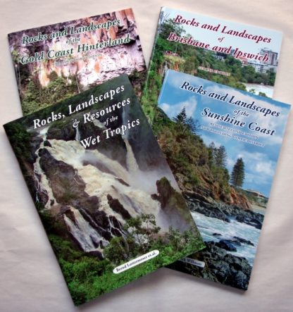 Rocks and Landscapes of Queensland book series at rockhoundz.com.au