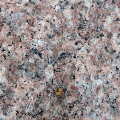 close detail of classic granite specimen from the area around Bowen, Queensland, Australia at rockhoundz.com.au