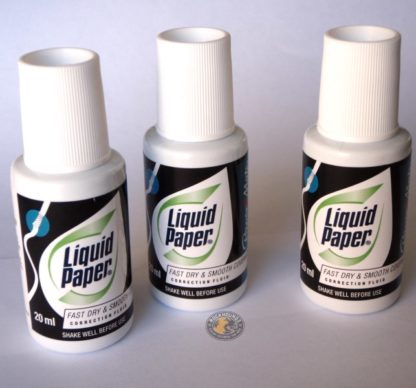 liquid paper for labelling rocks at rockhoundz.com.au