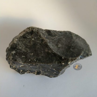 large obsidian shelf specimen from new zealand availble at rockhoundz.com.au